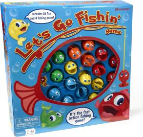 Let  Go Fishin  Game The Original Fast-Action Fishing Game 1-4 players