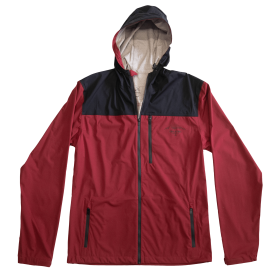 Barrage Technical Shell - Mens (Color: Red, size: large)