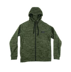 Full-Zip Evolution Hoodie (Color: Green, size: X-Small)