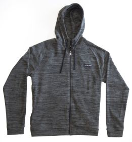 Full-Zip Evolution Hoodie (Color: Black, size: small)