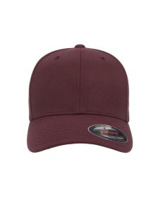 Adult Wool Blend Cap - BLACK - L/XL (Color: Maroon, size: S/M)