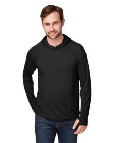 Unisex JAQ Stretch Performance Hoodie - CARBON - XXS (Color: Black, size: XXS)