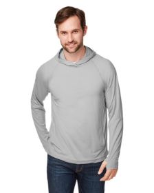 Unisex JAQ Stretch Performance Hoodie - CARBON - XXS (Color: PLATINUM, size: XXS)