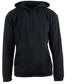 Burnside B3500 Unisex Pullover Hooded Polar Fleece (Color: Navy, size: L)